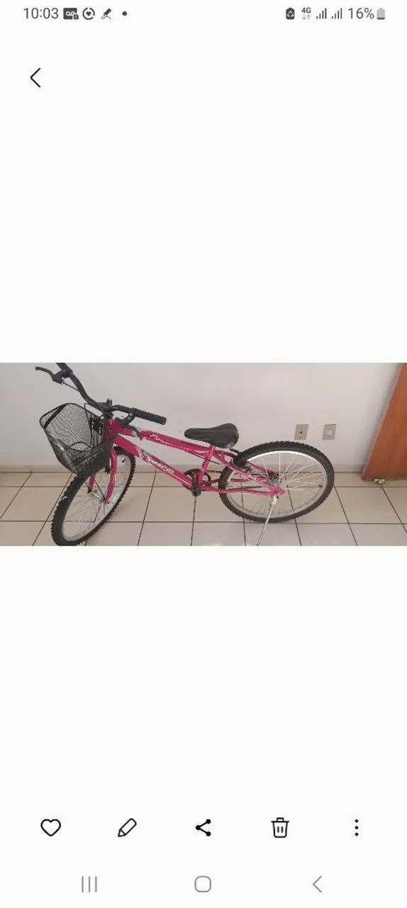 Bicicleta infantil aro 24 - Foto 2