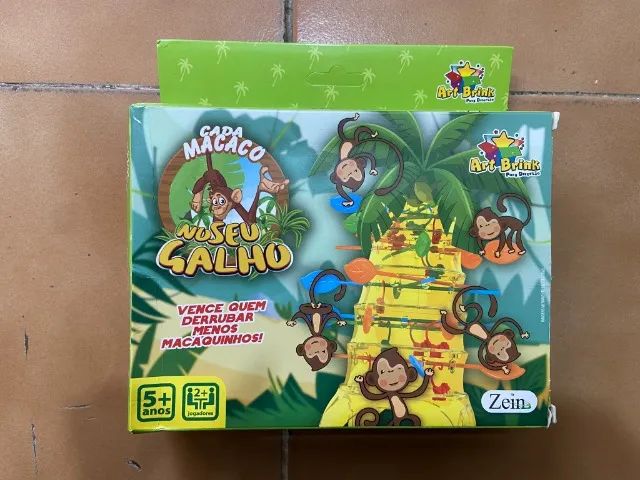Jogo Cada Macaco No Seu Galho - Art Brink