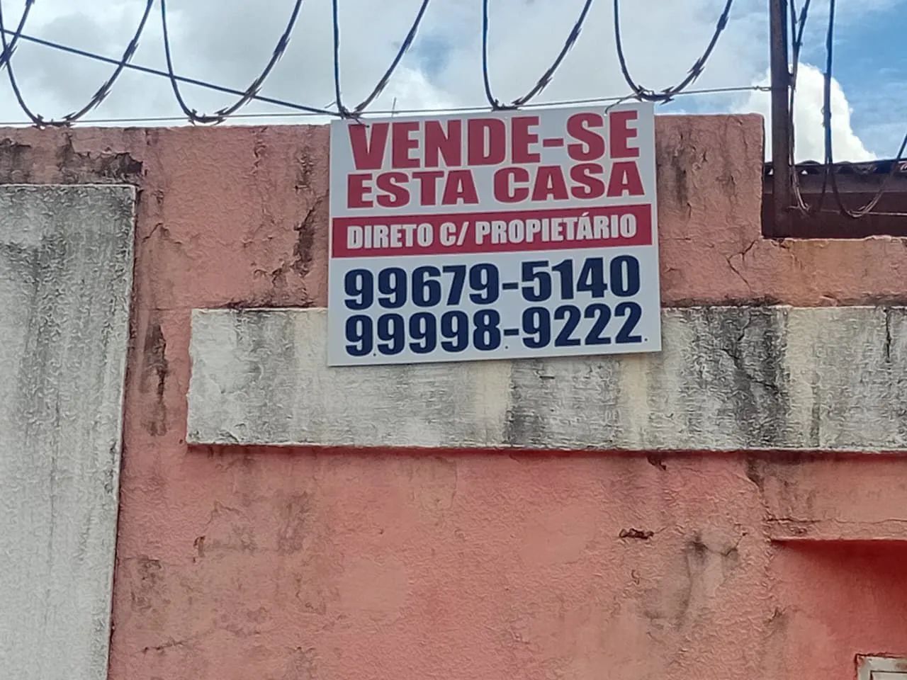 Vendo casa Rua Fco.Barros Fontenele 