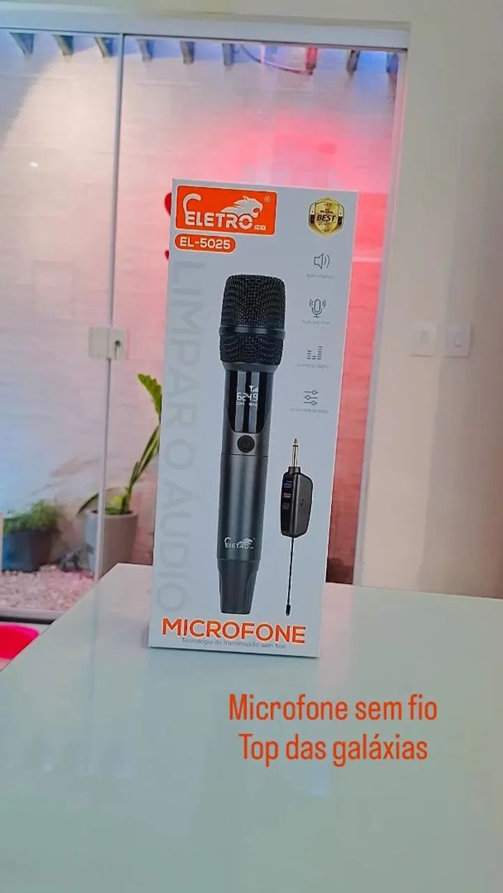 Microfone sem fio 