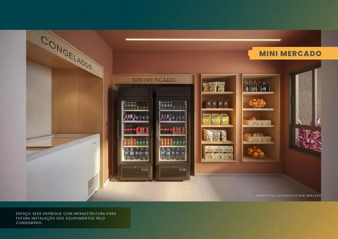 Imóvel para venda tem 28 metros quadrados com 1 quarto - Foto 5