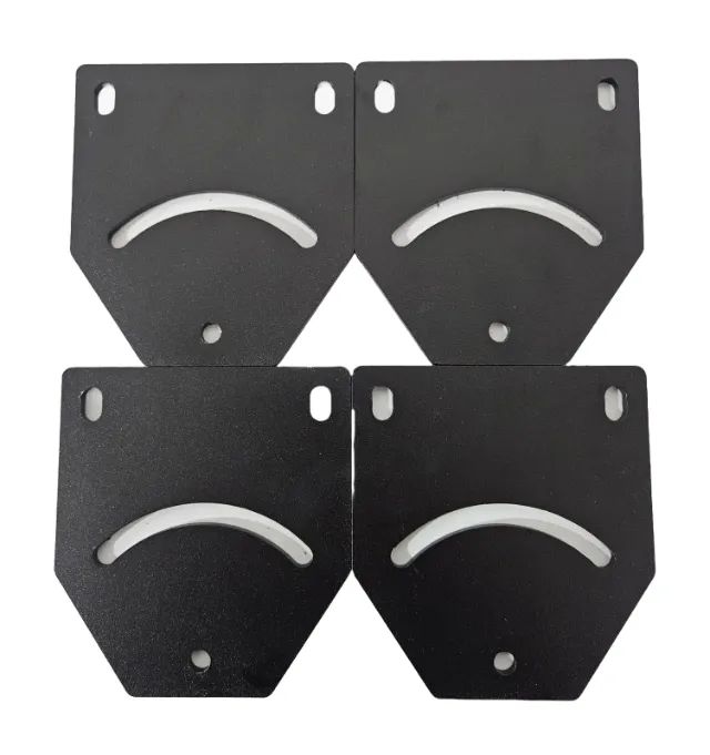 Kit 3 Suporte Vesa + 4 Placas Angulo Reforçada - Foto 2