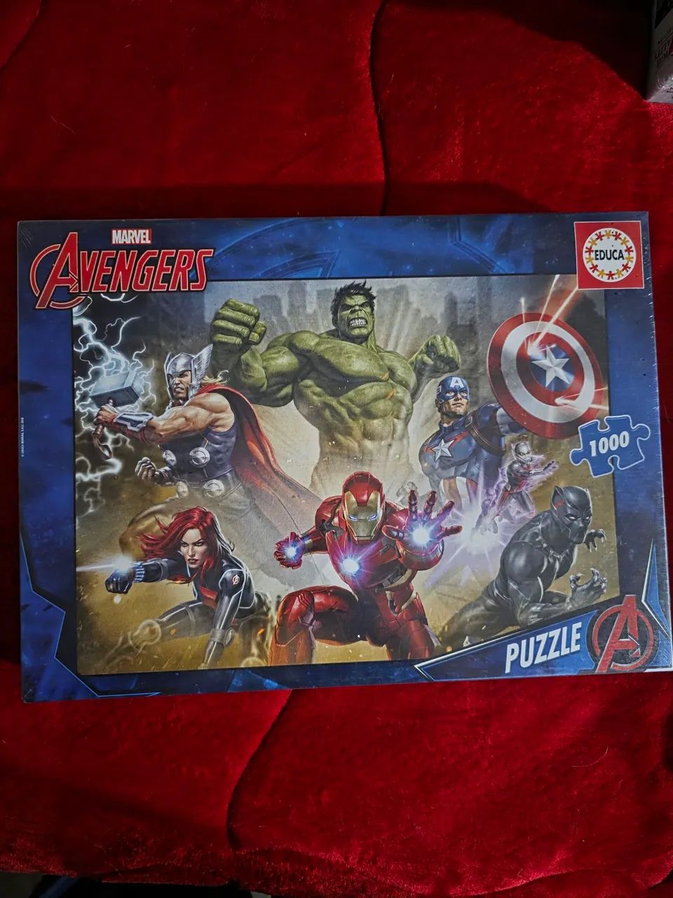 Quebra-cabeça Marvel 1000 peças Educa
