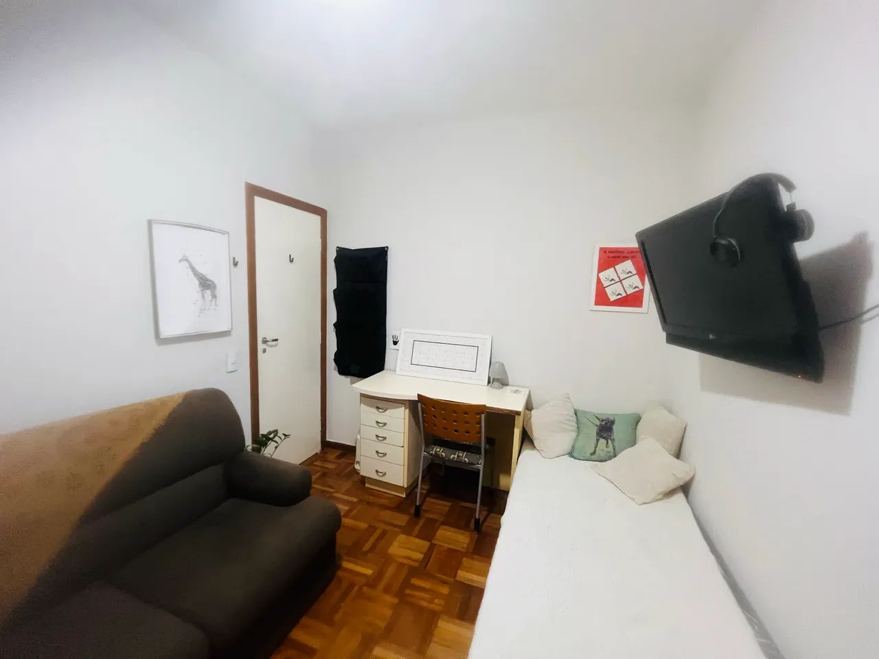 Quarto-sala Individual Mobiliado  - Foto 3