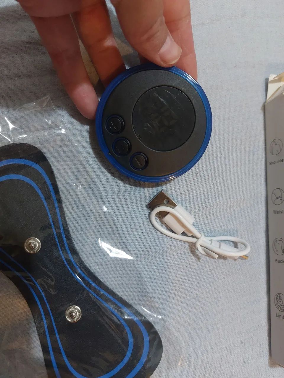 Mini Massageador elétrico portátil - Foto 2