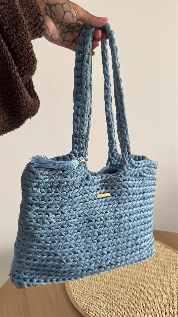 Bolsa de crochê  - Foto 2