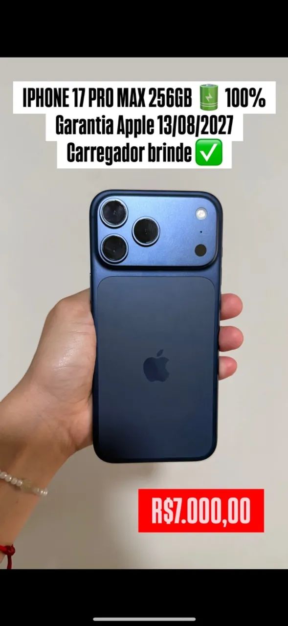 IPHONE 17 PRO MAX 256GB AZUL