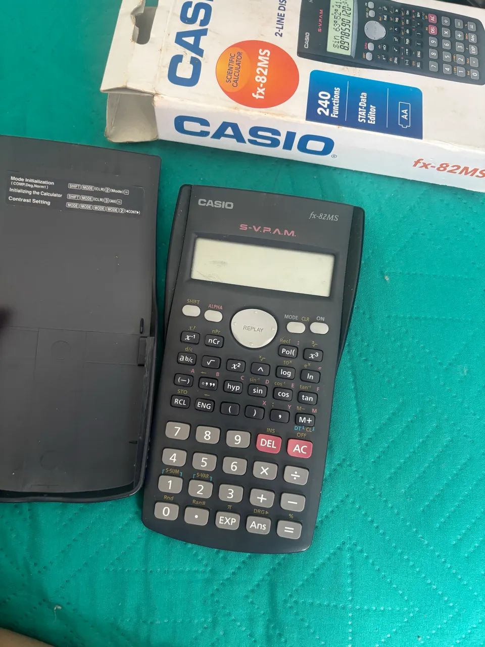 Calculadora científica usada poucas vezes 