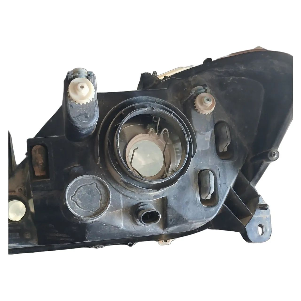 Farol Direito Chevrolet Celta Prisma Máscara Cromada 2007-12