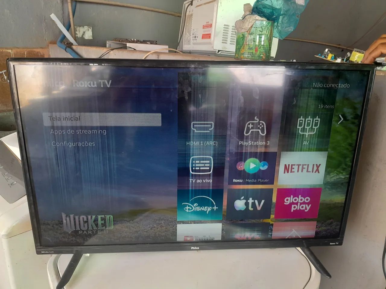 Tv 32 com defeito