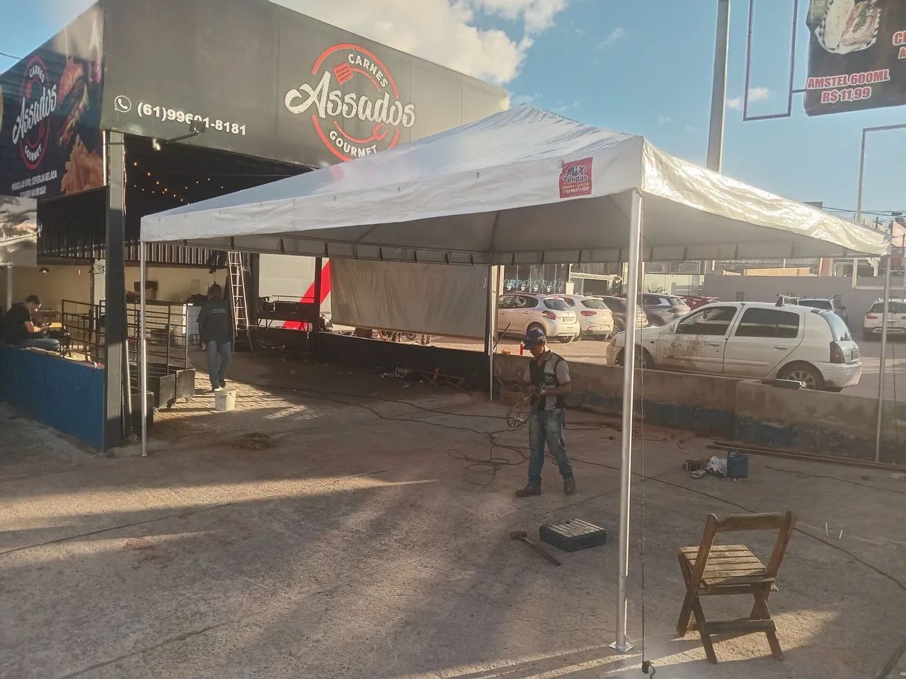 Tenda 5x5 piramidal 