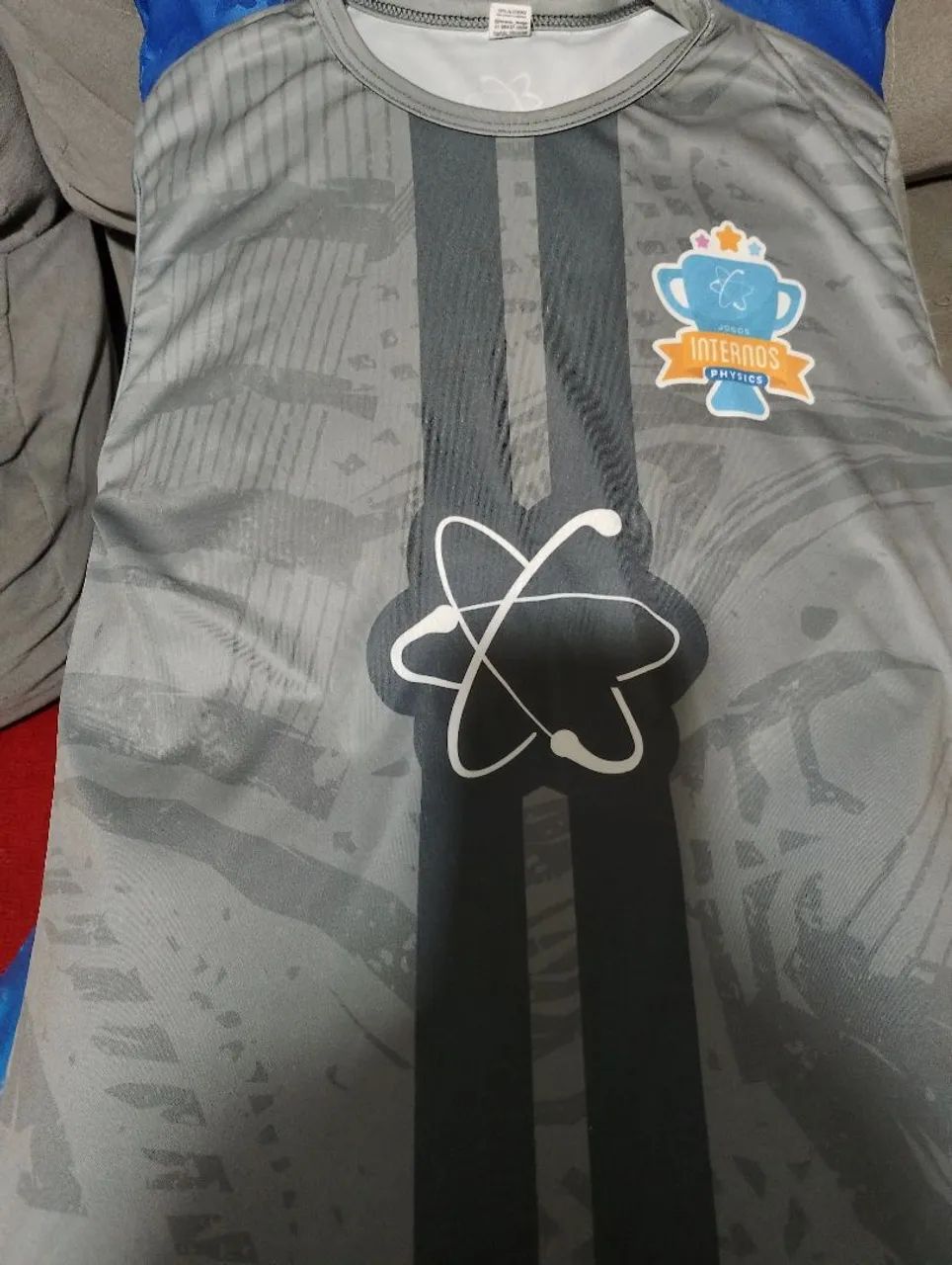 Blusa colégio physics jogos internos 