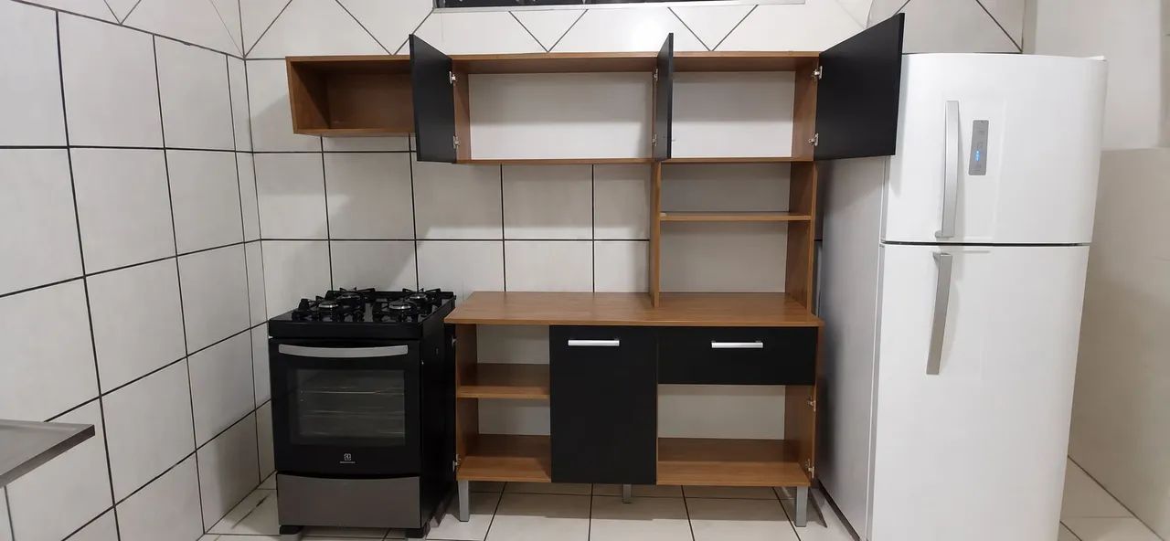 Armário de cozinha compacta 196cm