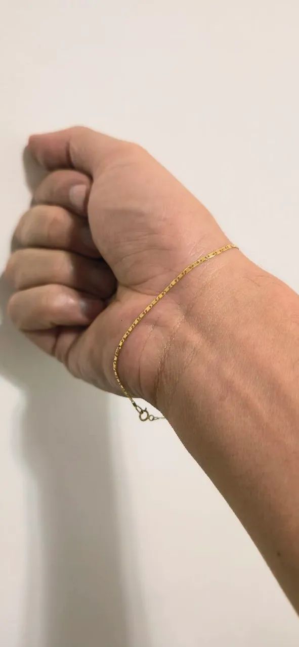 Pulseira de ouro 18k 