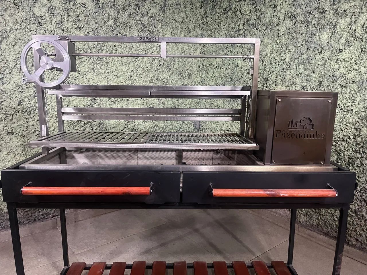 Parrila em aço inox e aço carbono  - Foto 2