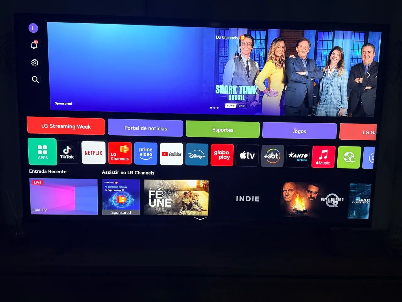 Vendo smart tv LG 55 polegadas  - Foto 2