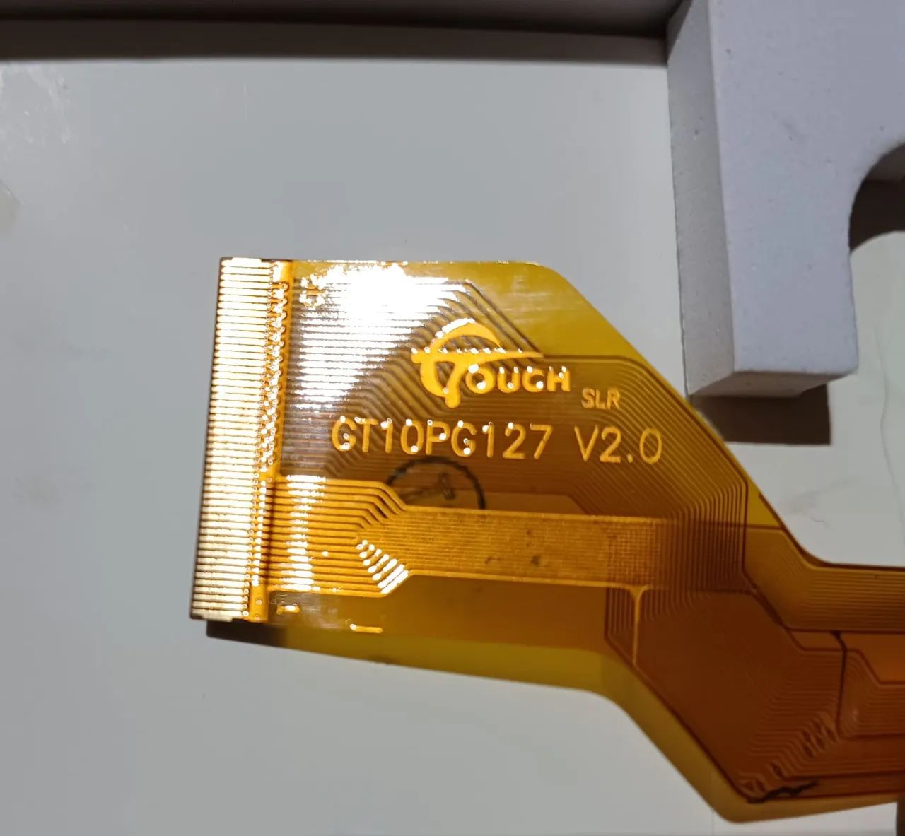 Tela touch de 10.1 polegadas gt10pg127 v1.0 dh/CH-1096A4-PG-FPC308-V01 zs drive - Foto 2