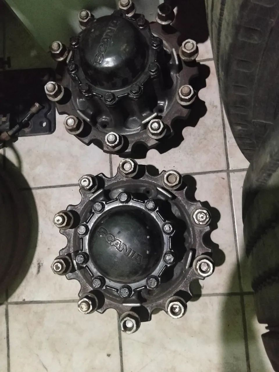 Eixo do truck Scania - Foto 2