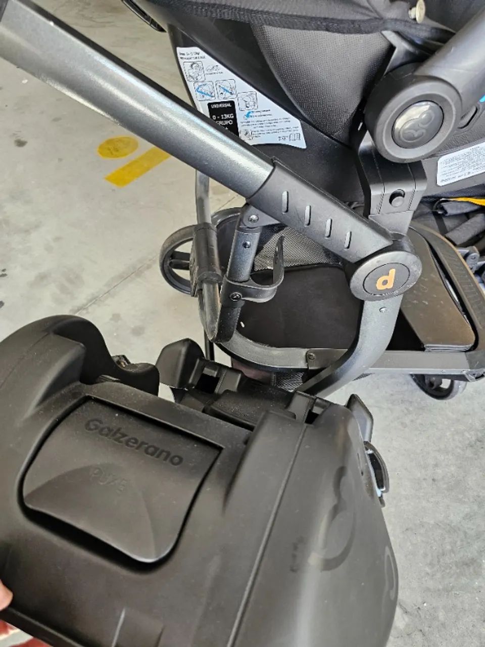  Carrinho de bebê Galzerano (+ kit automóvel) - Kronus Dzieco  - Foto 3