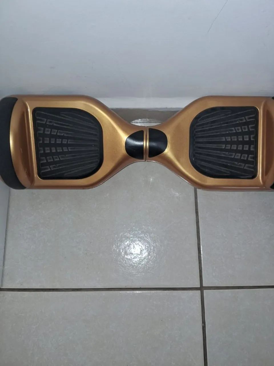 hoverboard (skate elétrico) de 6.5 polegadas na cor dourada/bronze - Foto 3