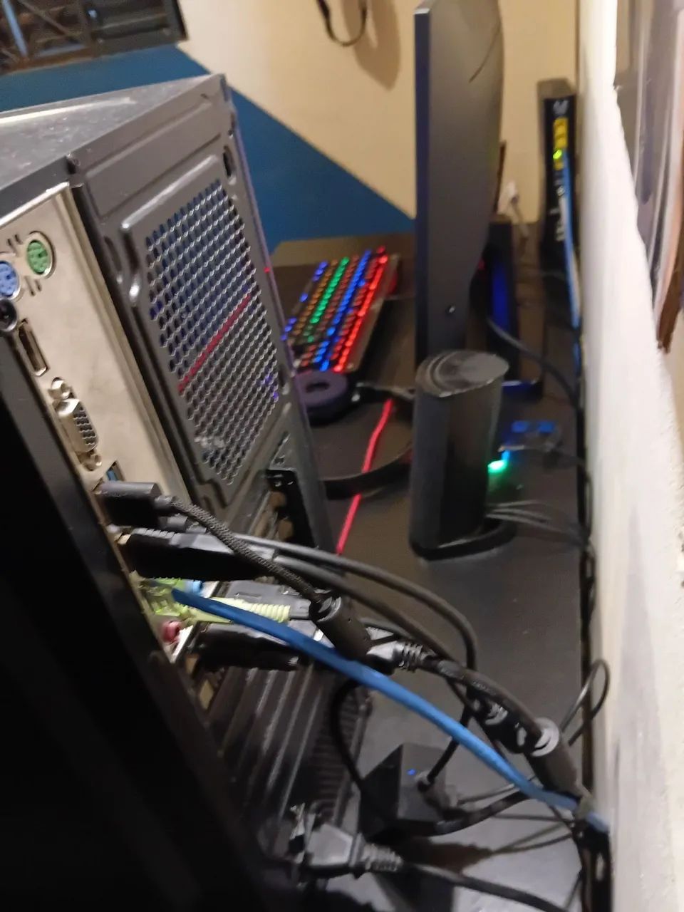 Gabinete gamer com 3 ventoinhas led - Foto 4
