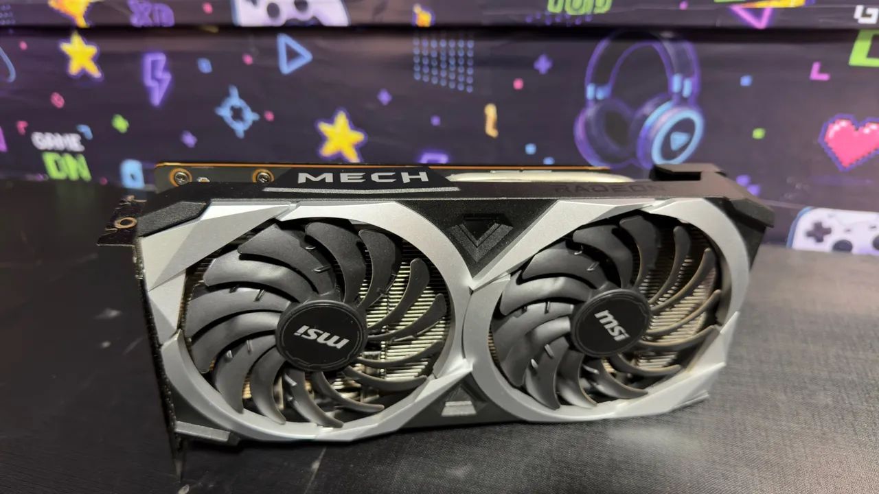 Placa de vídeo RX 6600 8GB MSI  - Foto 2