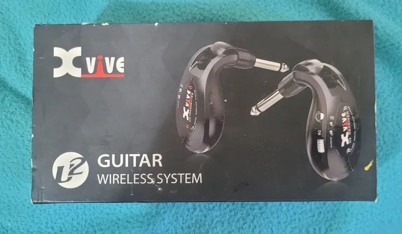 Sistema de Guitarra Sem Fio Xvive U2 Recarregável 2.4 GHz - Foto 5