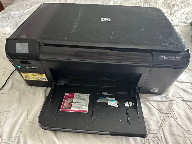 Impressora HP Photosmart C4780 Wireless Print Scan Copy - Foto 2