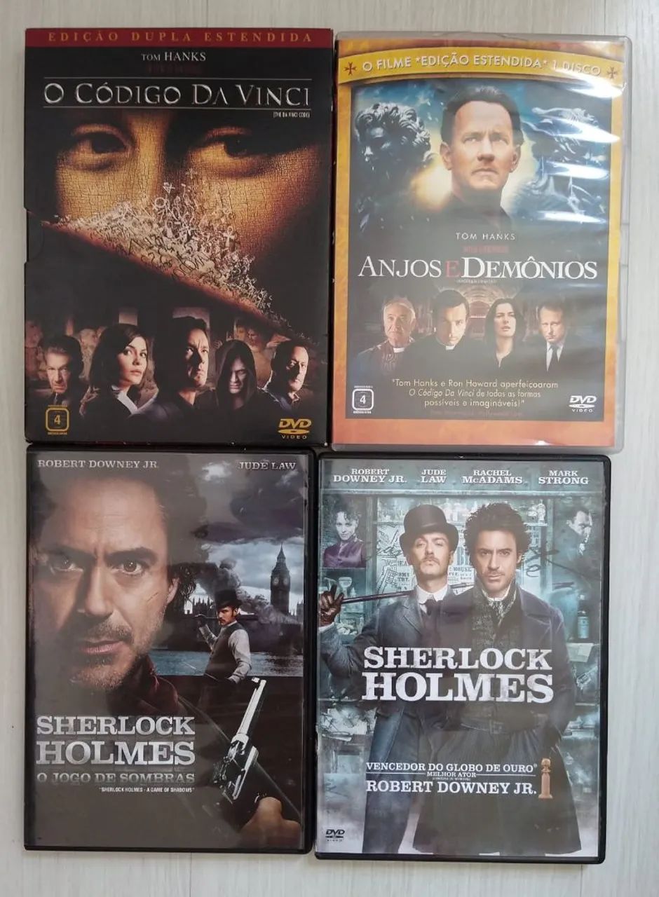 Coleção de DVD's originais 
