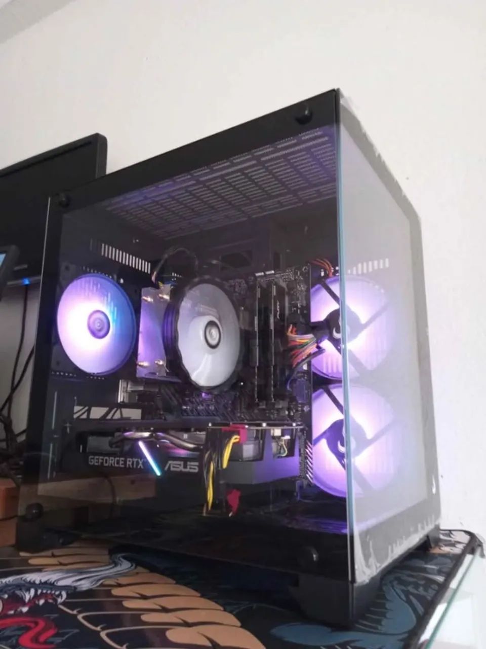 デスクトップpc/i7-7700/16gb/gtx1060 3gb PC Gamer: Core i7-7700, 16GB, GTX 1060 3GB, SSD. Loja física