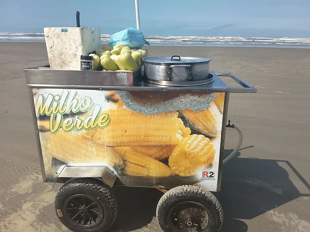 Carrinho de milho praía - Foto 4