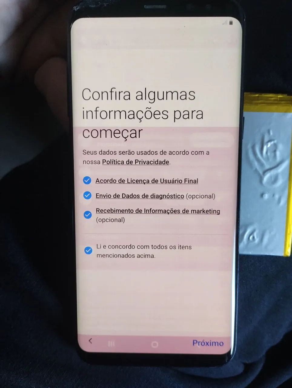 Galaxy S8 Plus para Modo Dex - Foto 2