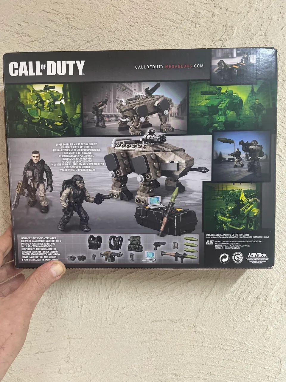 Blocos de Construção Call of Duty Mega Bloks Claw Assault - Foto 2