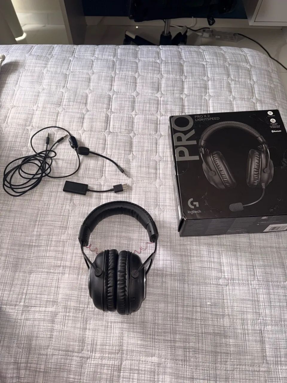 Fone Logitech G PRO X 2 usado. - Foto 5