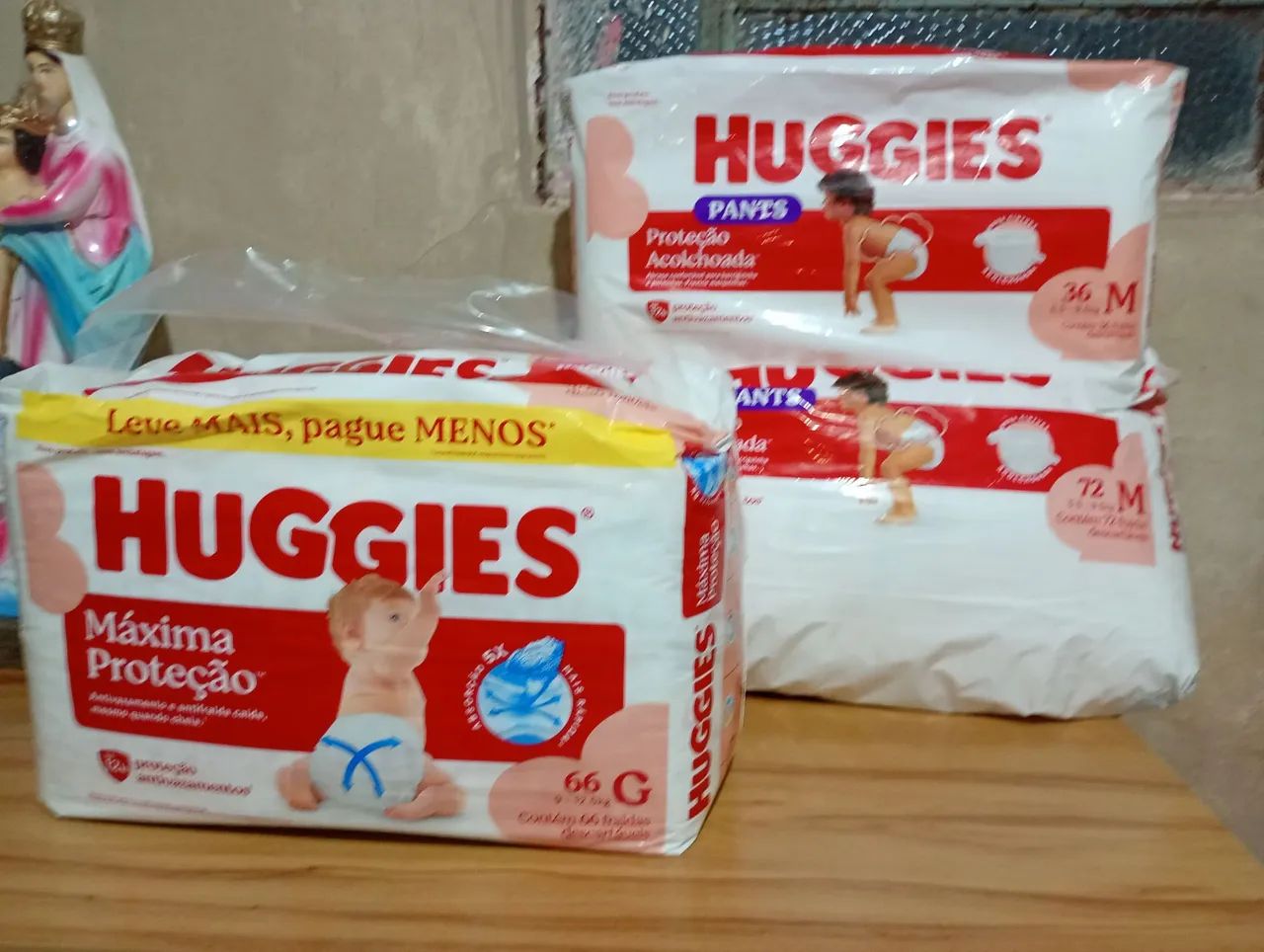 Vendo Fraldas Huggies 3 Pacotes - Foto 5