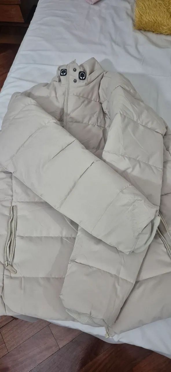 Jaqueta Unisex Bege - Foto 4