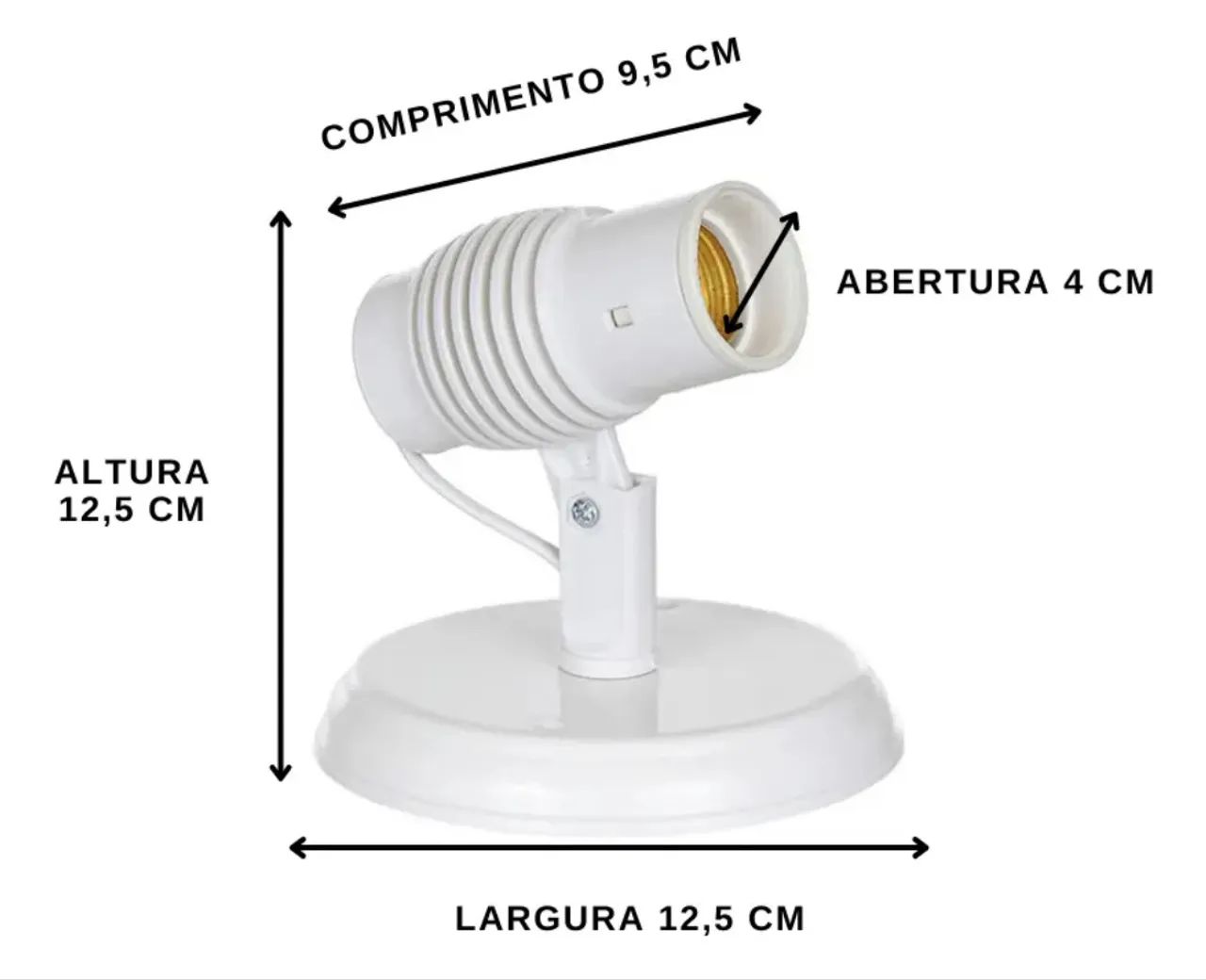 2 bocais de lâmpadas 60W - Foto 4