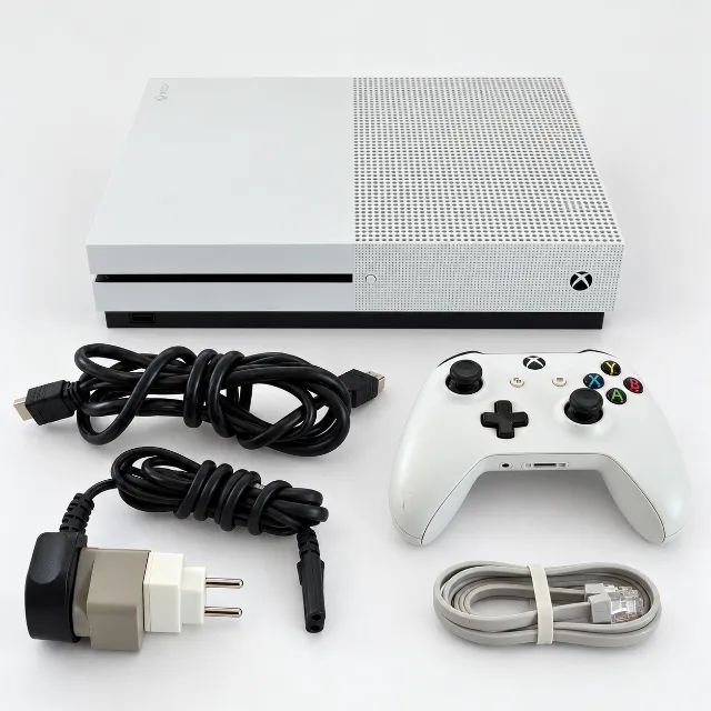 Xbox One S 500 GB branco original Microsoft - Foto 3