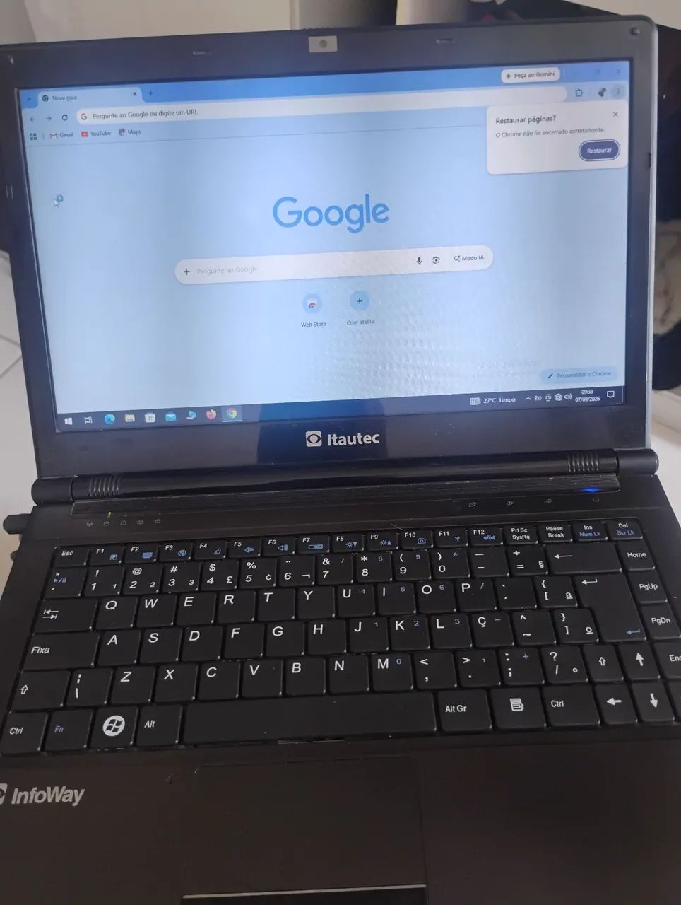 Notebook novo marca itautec  - Foto 4