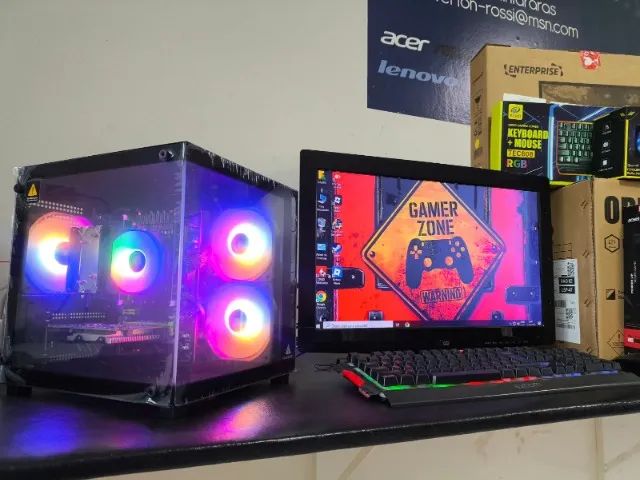 PC Gamer Entrada Novo Completo com Garantia - Foto 2