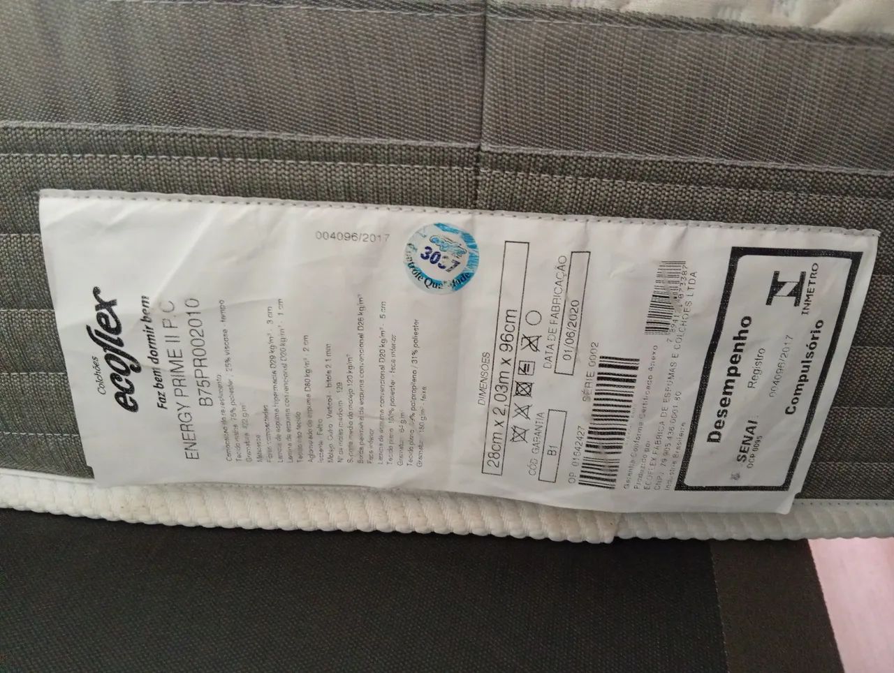 Cama box Solteirão