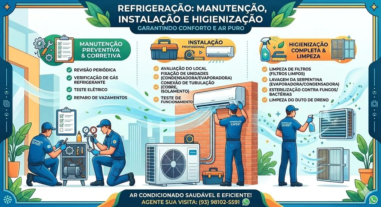 Assistência técnica em centrais de ar e micro-ondas e máquina de lavar em geral  - Foto 2