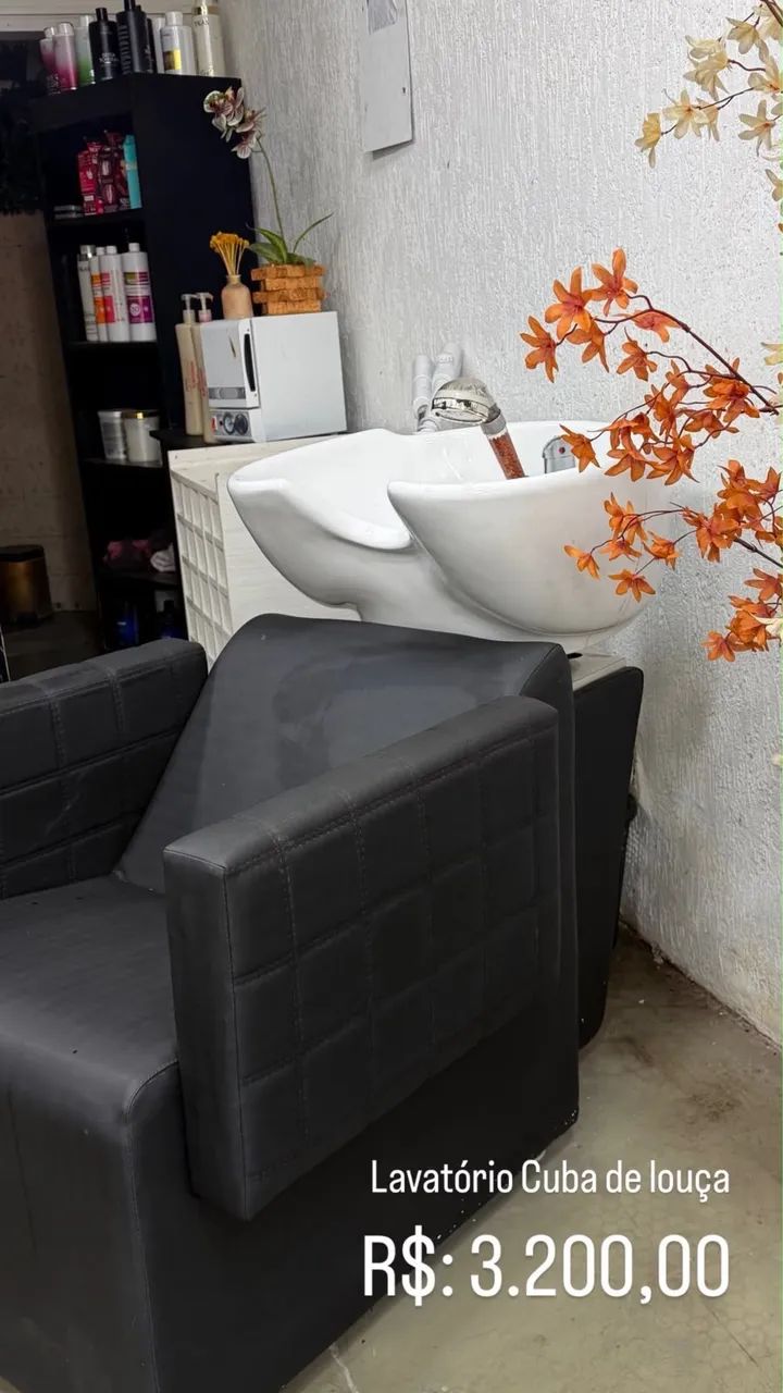 Lavatório profissional de cerâmica 