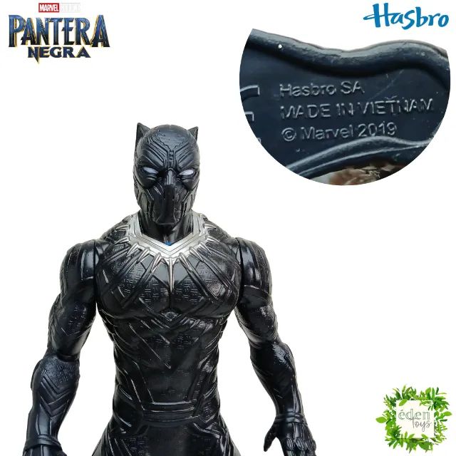 Boneco Marvel Pantera Negra (cód 857) - Foto 5