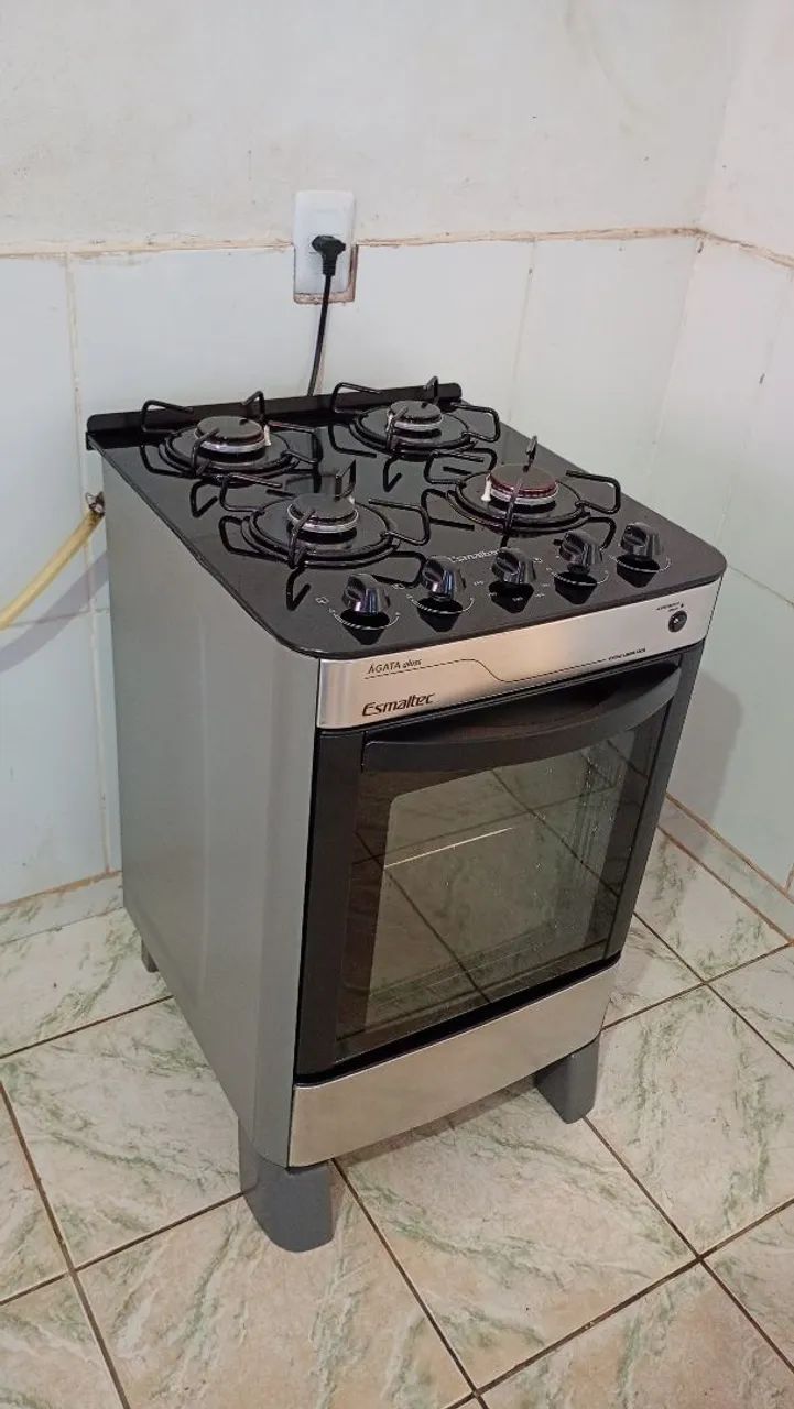 Fogão 4bocas esmaltec elétrico  - Foto 2