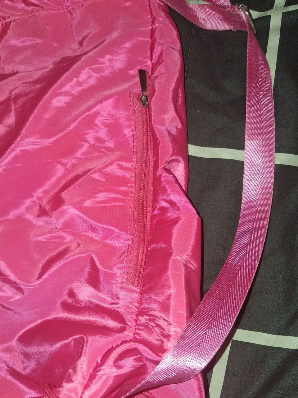Mochila Sacola Pink - Foto 4