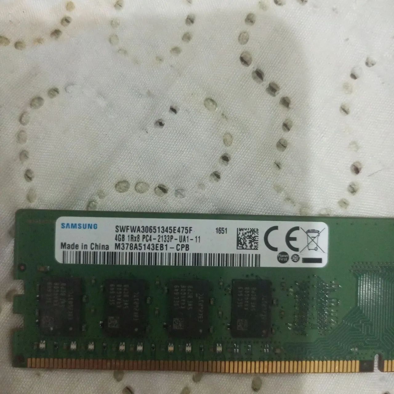 Memória DDR 4 4gb 