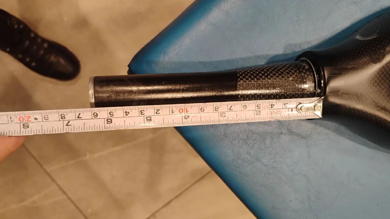 Garfo rígido BXT carbon  - Foto 3