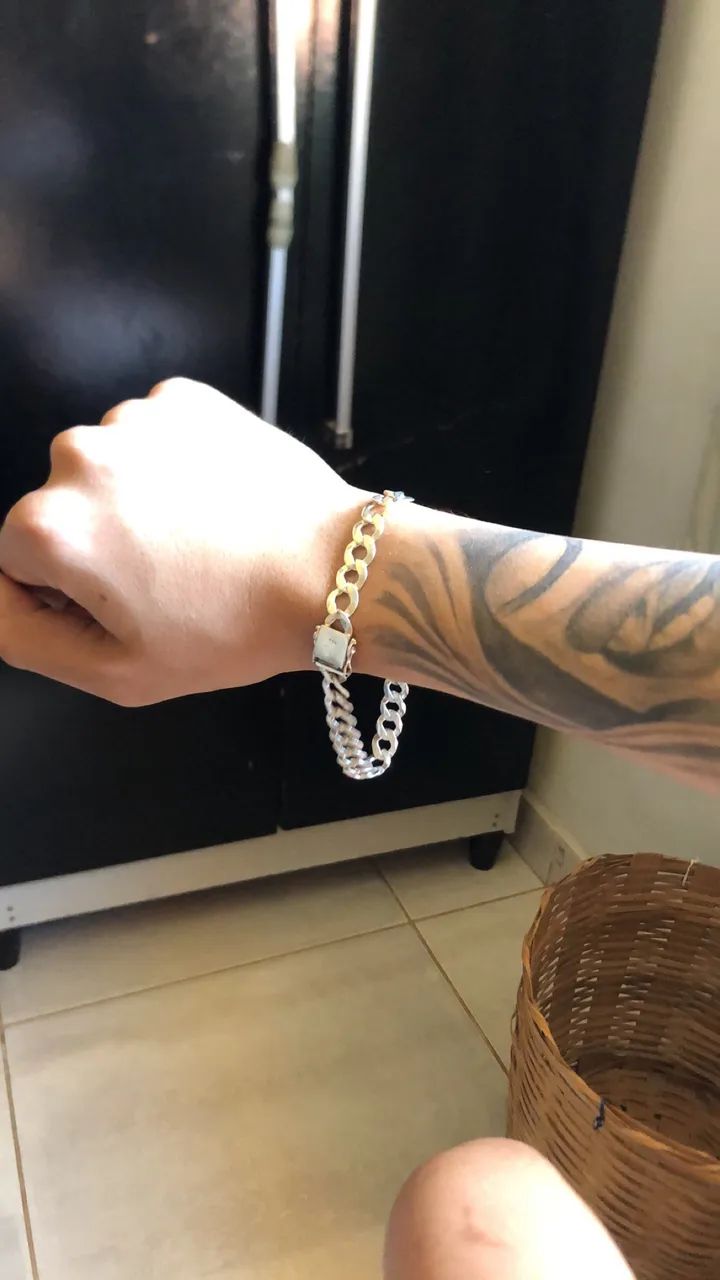 Pulseira de prata 