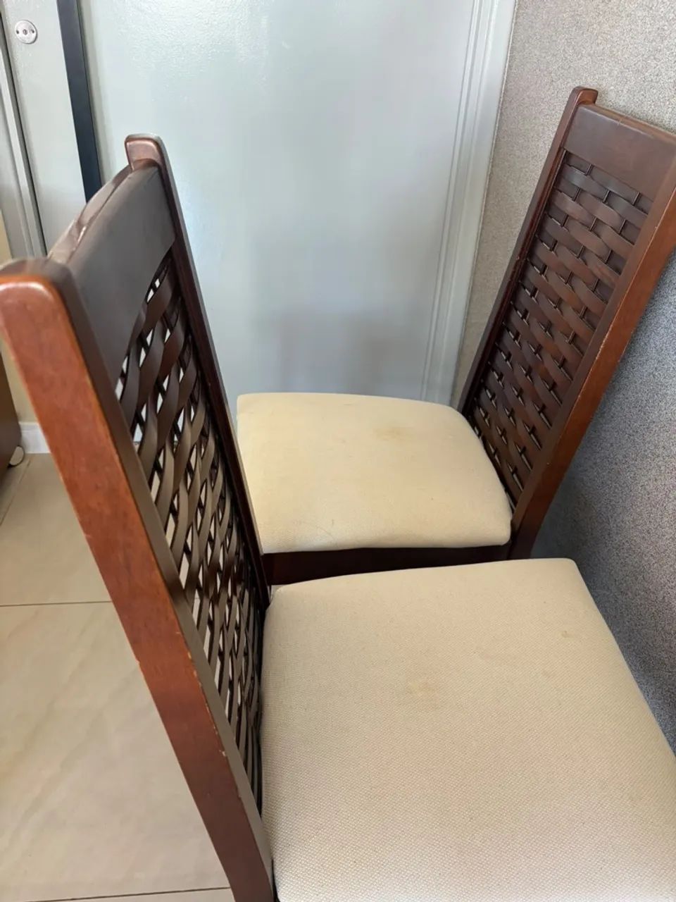 Conjuto 4 cadeiras para mesa de jantar